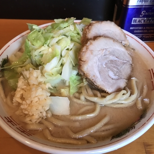「ミニラーメン 650円」@ファットンの写真