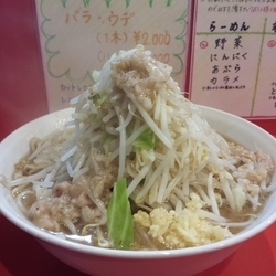 小ラーメン(からめ以外全まし)