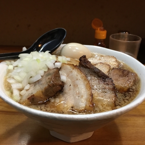 「肉そば 900円」@いのうえの写真