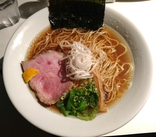 「鴨脂と蛤のそば」@SOBAHOUSE金色不如帰の写真