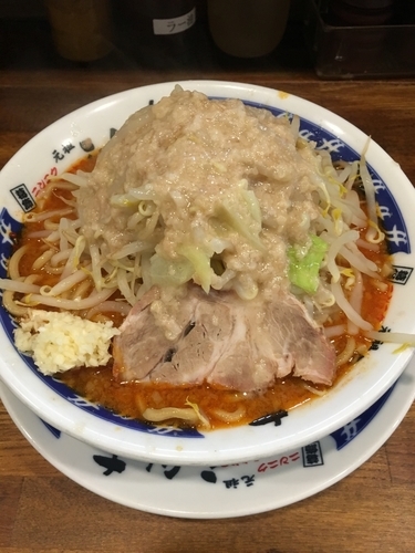 「辛らーめん 780円」@らーめん大 中野店の写真