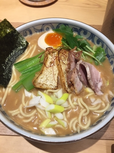 「酒粕濃厚そば（大盛り）」@銀座 風見の写真