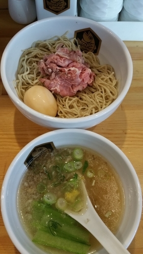 「真鯛つけ麺」@真鯛らーめん 麺魚の写真