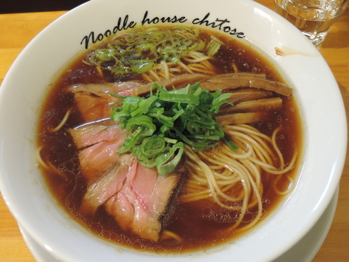 「醤油（細麺）」@麺庵ちとせの写真