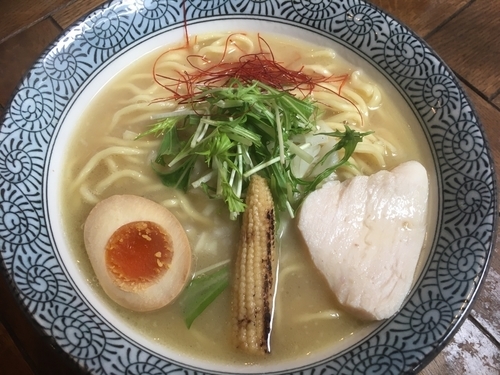 「志道らーめん780円」@麺Dining 比内地鶏白湯らーめん 志道の写真