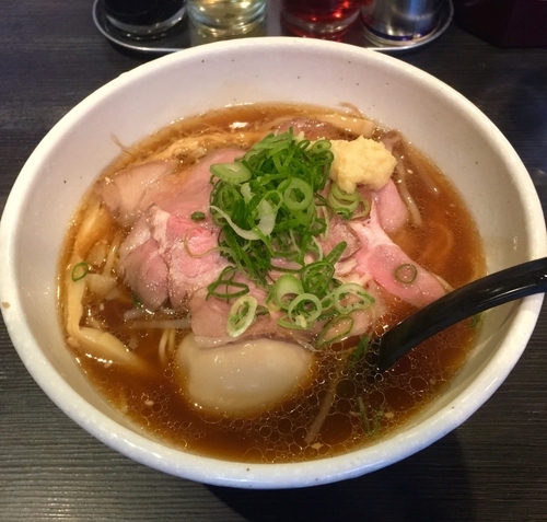 「味玉肉まきそば(醤油) 880円」@肉そば総本店 麺屋宗の写真