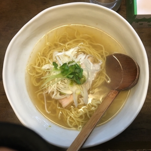 「特製 柚子胡椒入りとりそば 500円」@麺屋 げんぞうの写真
