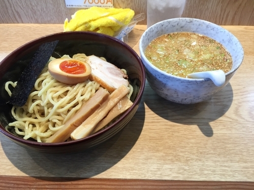 「新味 つけ麺 930円(めん大盛サービス)」@信長ラーメンの写真