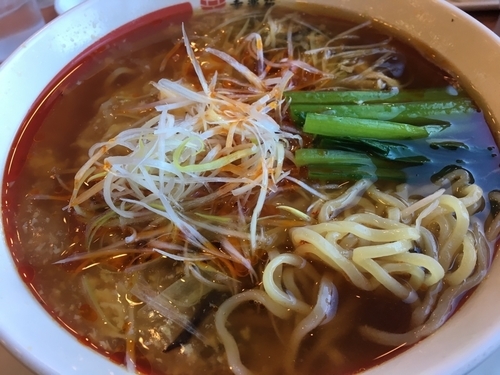 「【期間限定】酸辣湯麺669円」@幸楽苑 若柴店の写真