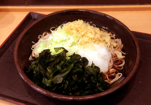 「朝そば・おろし(330円)」@ゆで太郎 錦糸公園前店の写真