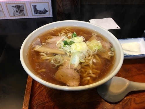 「中華そば（麺硬め）」@上海の写真