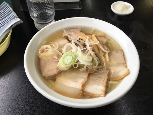 「あっさりゴールデン塩（麺硬め）＋チャーシュー」@活力再生麺屋 あじ庵食堂の写真