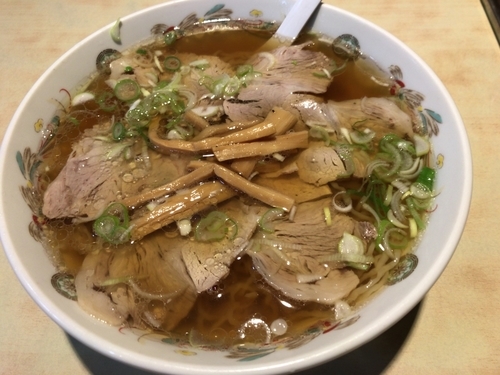 「チャーシューメン750円」@松月の写真