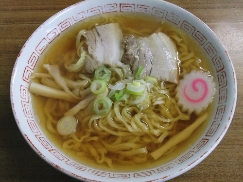 「中華そば（550円）」@食堂なまえの写真