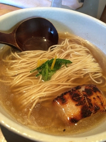 「【年越蕎麦】かけそば ５００円」@中華蕎麦 蘭鋳の写真