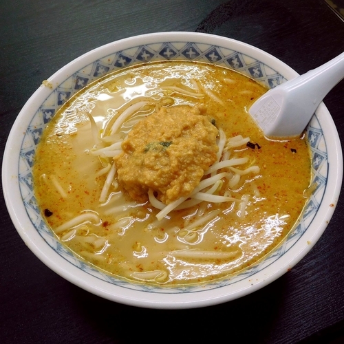 「ラージャンめん みそ（500円）」@九州ラーメン 桜島 東町店の写真