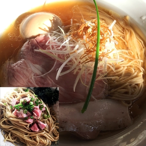 「【１２／３０限定】年越し中華蕎麦＋和え玉」@麺屋 むじゃきの写真