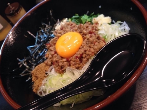 「台湾まぜそば」@夜麺食堂 松風の写真