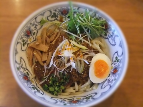 「まぜそば」@麺屋我龍の写真