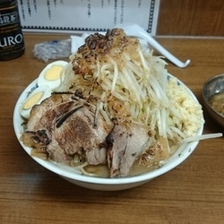 炙りらーめん＋麺マシ＋ゆで玉子 全マシ