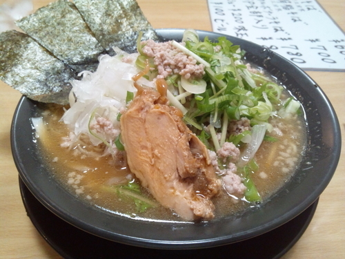 「とりそば」@〇平ラーメンの写真