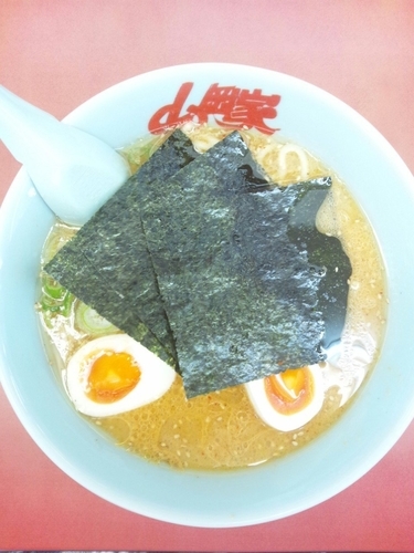 「特製味噌（味玉トッピング）」@ラーメン山岡家 大口店の写真