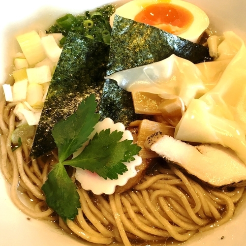 「【限定】年越し中華蕎麦」@麺や 蒼 AOIの写真