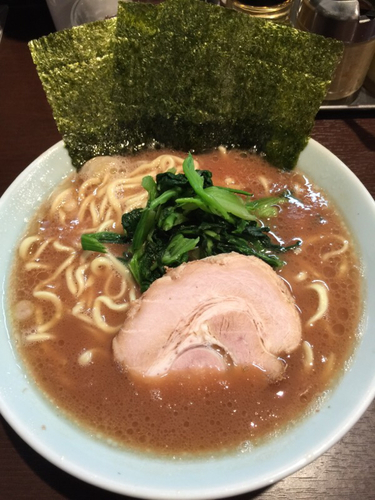 「ラーメンライス固め濃いめ」@横浜家系らーめん いずみ家の写真