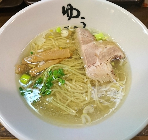 「淡麗煮干ラーメン　ゆず塩」@ラーメン専門店ゆうひ屋の写真