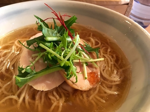 「煮干そば」@煮干そば 藍の写真