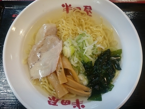 「日高昆布塩ラーメン ￥378」@大衆食堂 半田屋 川越店の写真