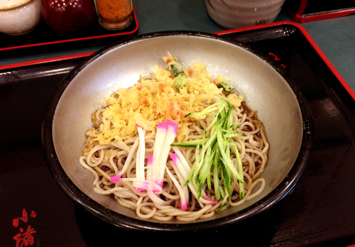 「冷やしたぬき(310円)」@小諸そば 末広町店の写真
