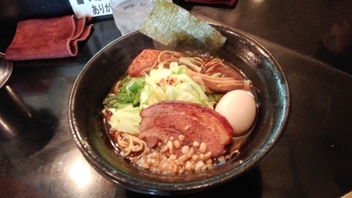 「焦がし醤油（鶏）」@麺家 うえだの写真