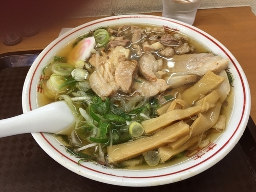 「裏メニュー：スペシャル（刻み）」@喜多方ラーメン 天高盛の写真