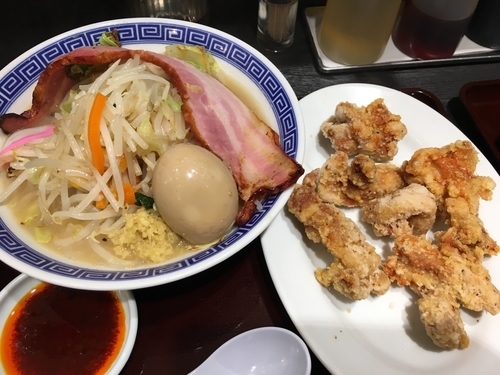 「贅沢タンカラ1,140円」@東京タンメン トナリ 東京ラーメンストリート店の写真