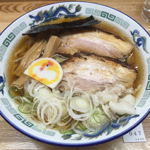 「マナサンラーメン小盛（￥680）」@支那そば たまや錦の写真