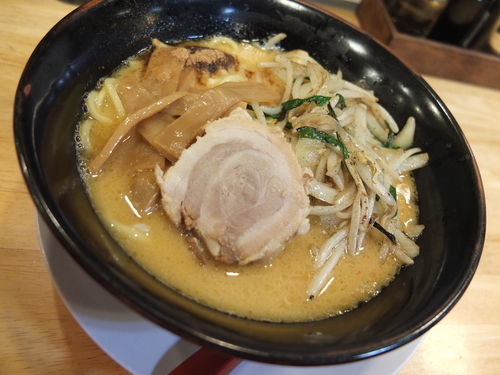 「炒め野菜の贅沢濃厚味噌ラーメン」@美熊家 高崎店の写真