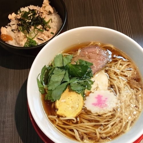 「年明けそば1000円+鶏飯300円」@柳麺 呉田-goden-の写真