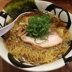 煮干醤油ラーメン（大盛）