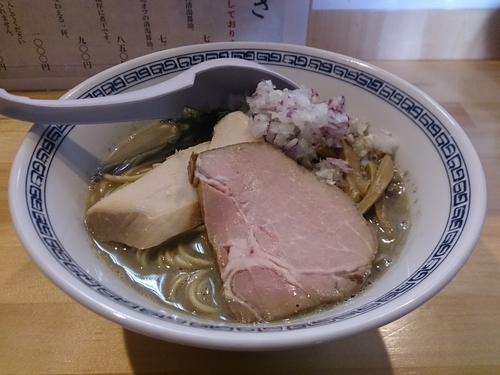 「中濃玉葱」@麺屋 弥栄の写真