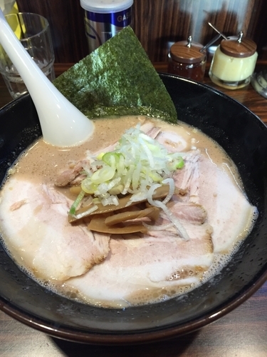 「ラーメン 太麺」@ラーメン長山の写真