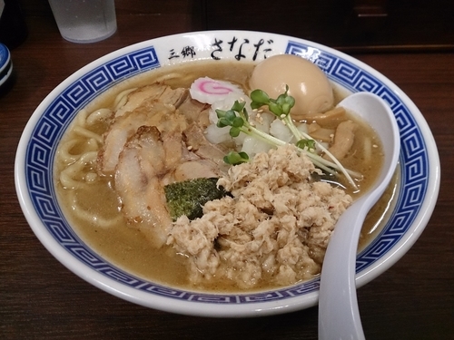 「鯛と昆布の出汁そば」@つけめん さなだの写真