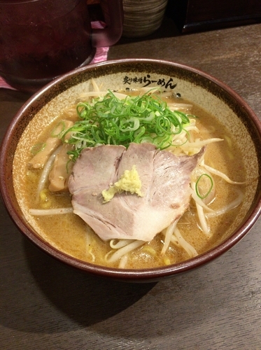 「焦がし味噌らーめん」@真武咲弥 渋谷店の写真