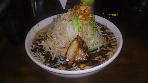 「どてちんラーメン黒 750円」@どてちんIIの写真