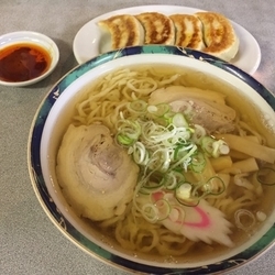 ラーメン、餃子