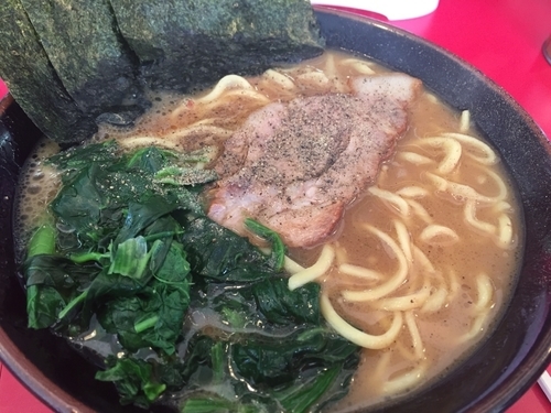 「ラーメン中盛」@家系ラーメン 王道の写真