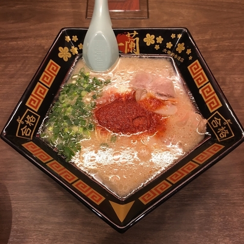 「合格ラーメン (890円)」@一蘭 太宰府参道店の写真