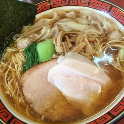 ワンタン中華そば大盛