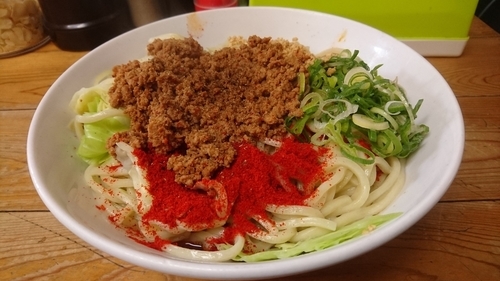 「汁なし担々（大）」@自家製麺 てんかの写真