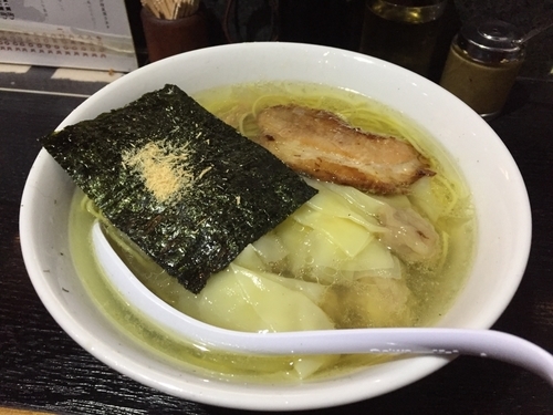 「塩ワンタンそば」@塩そば 桑ばらの写真